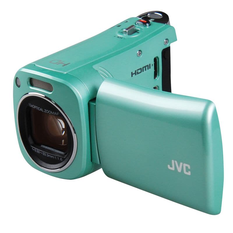 杰伟世(JVC) GZ-N1WAC 高清闪存数码摄像机 绿色图片