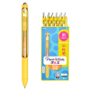 PaperMate 缤乐美意趣中性笔P1 0.5mm黄色12支纸盒装