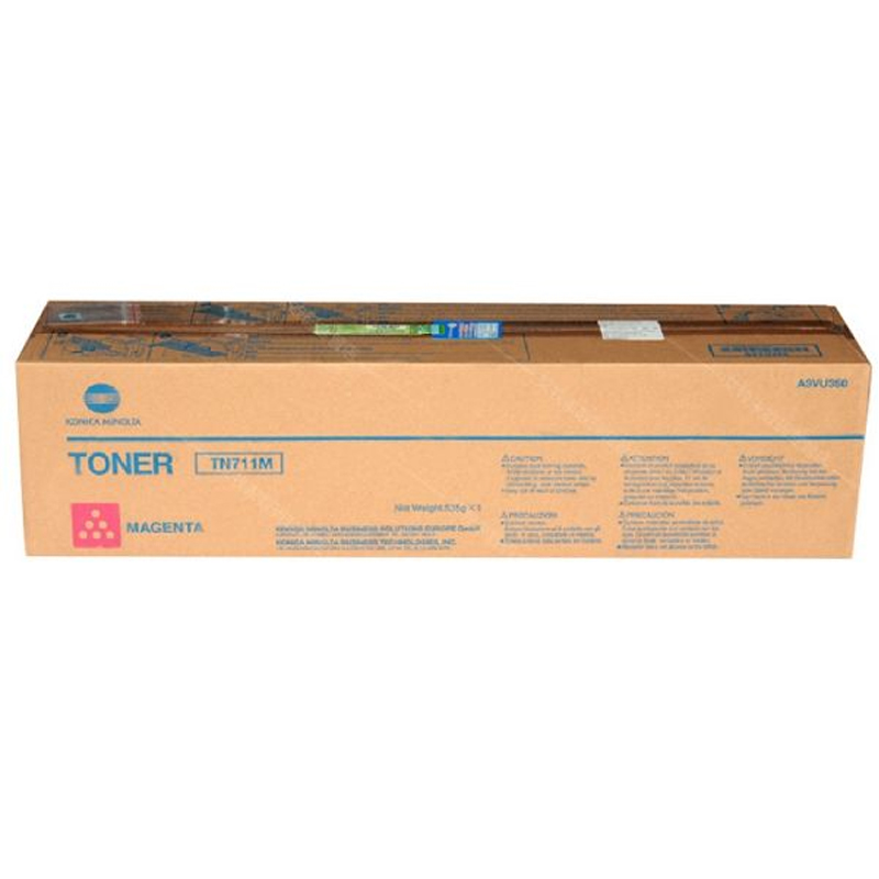 柯尼卡美能达(DW)碳粉 TN711 BK 适用于柯尼卡美能达(DW)C654 C754 黑色