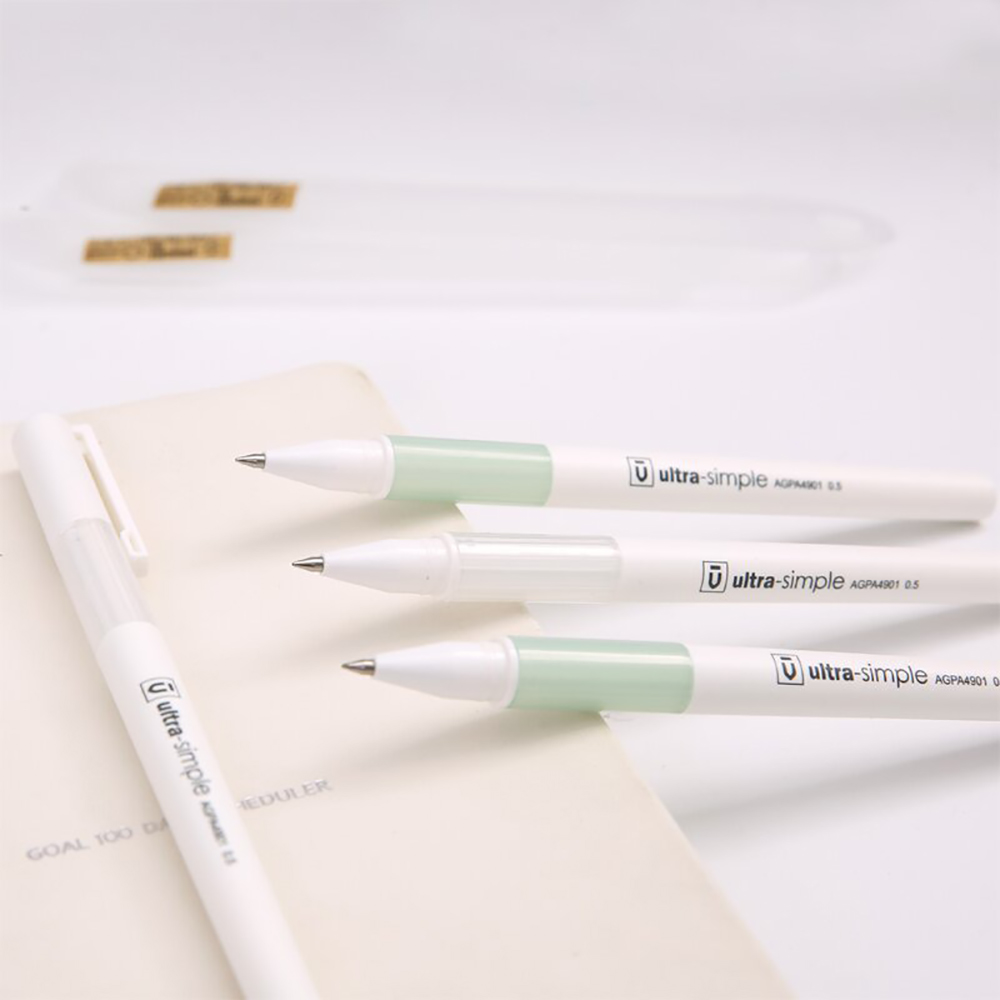 晨光(M&G)AGPA4901黑色中性笔 10支/盒 0.5mm 中性笔 签字笔 水笔 水性笔 写字笔 书写笔