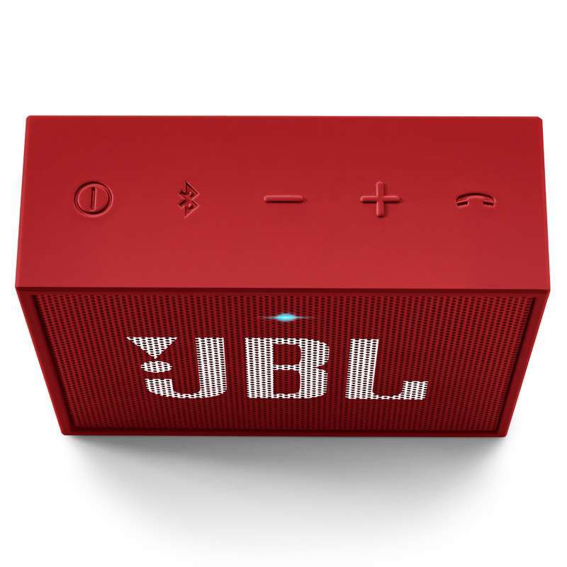 JBL GO 音乐金砖 蓝牙电脑小音箱 音响 低音炮 便携迷你音响 音箱 红色 电脑音箱笔记本音箱蓝牙音箱塑料图片