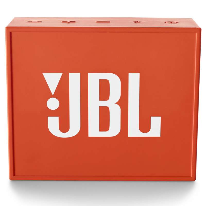 JBL GO 音乐金砖 蓝牙电脑小音箱 音响 低音炮 便携迷你音响 电脑笔记本蓝牙音箱 橙色