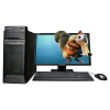 联想(Lenovo)启天M4650-N000 20英寸台式电脑(i3-6300 4G 1TB DVDRW 三年上门)