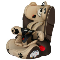 瑞贝乐（REEBABY）汽车儿童安全座椅 小熊601/601钢架款 9个月-12岁 适合所有车型