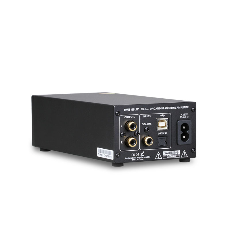 双木三林(SMSL)M7音频解码耳放一体机USB光纤同轴DAC 前级输出 黑色高清大图