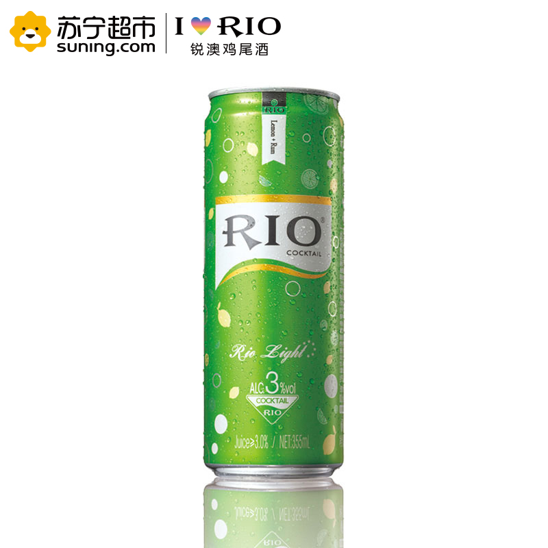 RIO锐澳微醺系列预调鸡尾酒355ml*8罐 4种口味高清大图