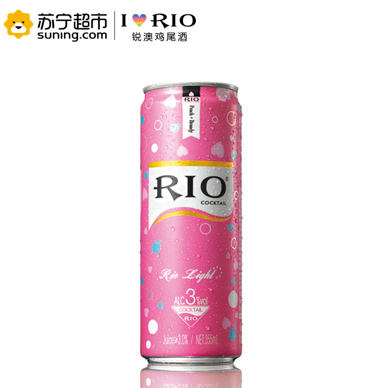 RIO锐澳微醺系列预调鸡尾酒355ml*8罐 4种口味高清大图
