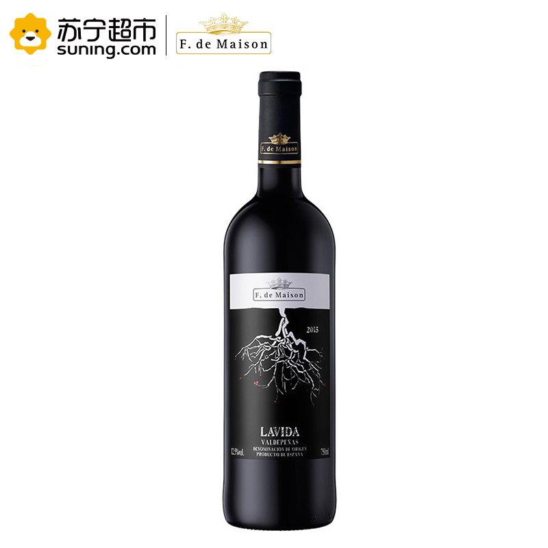 美圣世家拉维达之根红葡萄酒750ML*6