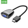绿联 40253 HDMI转VGA转换器(黑色)