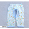 安笛贝乐品牌婴幼儿通用新生儿衣服0-3-6个月蓝色纯棉初生婴儿内衣套装婴幼儿系绳和服52-59cm