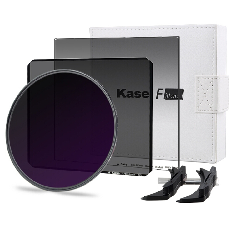 卡色(Kase) K170风光滤镜套装 偏振镜+ND插片+渐变方片组合 玻璃材质 高端级套装 适用于佳能14/2.8镜头高清大图