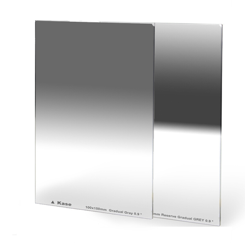 卡色(Kase)K100 方形中灰渐变镜 软渐变 反向渐变灰插片 防水耐磨玻璃材质 GND0.9+R-GND0.9套装
