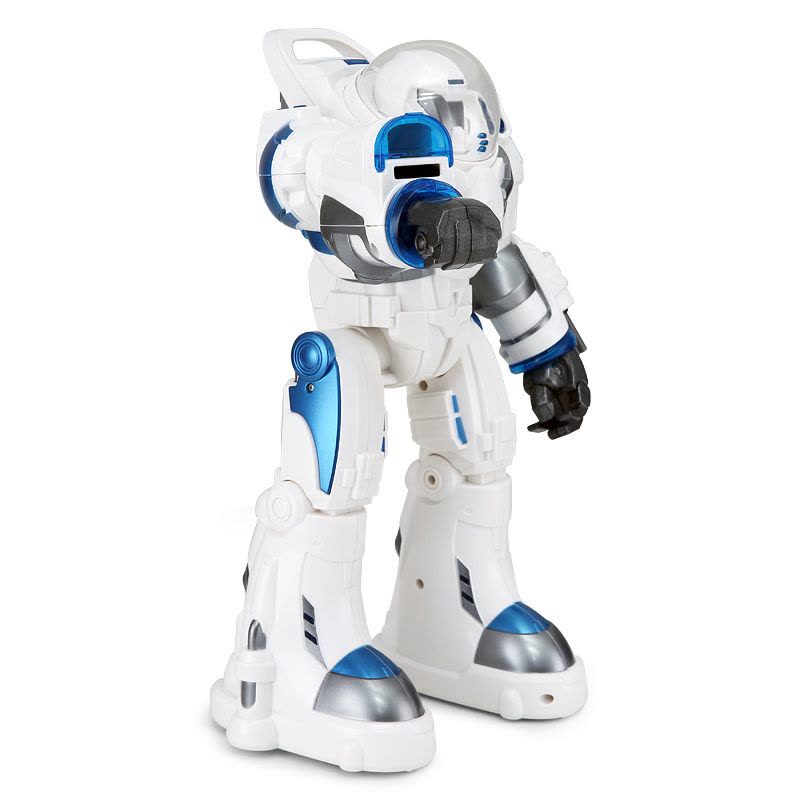 星辉(Rastar)儿童遥控智能大型机器人太空1号 儿童电动玩具男孩礼物76960白蓝图片