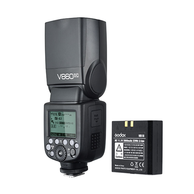 神牛(Godox)V860II-C 闪光灯2.4G无线引闪外拍灯内置引闪器 数码照摄相机配件高清大图