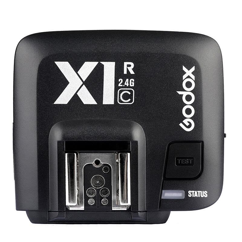 神牛(Godox)X1R-C 单接收器2.4G无线引闪器 闪光灯触发器佳能版图片