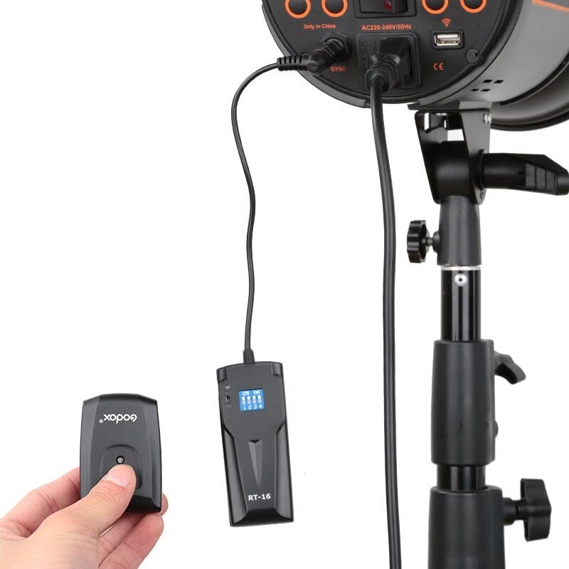神牛(Godox)RT-16 摄影棚引闪器 闪光灯触发器摄影灯发射器 摄影图片