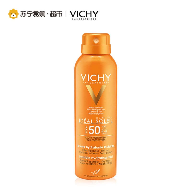 薇姿(VICHY)优护清透防嗮喷雾SPF30+PA+++200ml图片