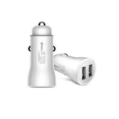 [苏宁自营]公牛(Null)车载充电器 GN-U112C 汽车用点烟器车充双USB智能快充头多功能转接头一拖二