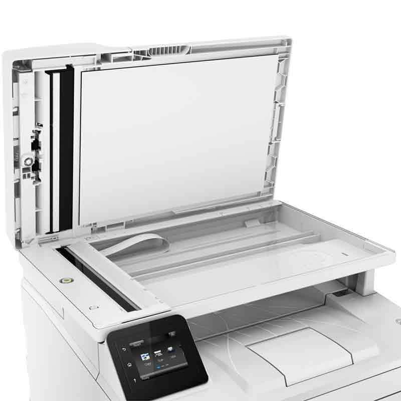 惠普(HP) MFP M227fdw A4黑白激光多功能一体机 (自动双面打印复印 扫描 传真有限无线网络打印机)办公打印机