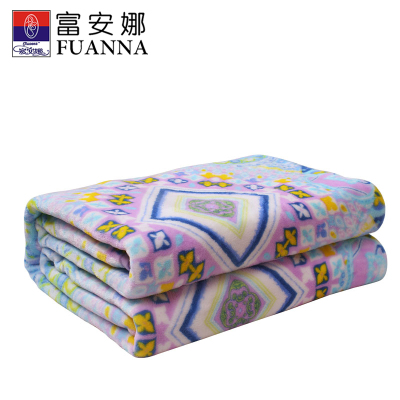 富安娜 1.5M床 法兰绒毛毯 图兰朵(条)