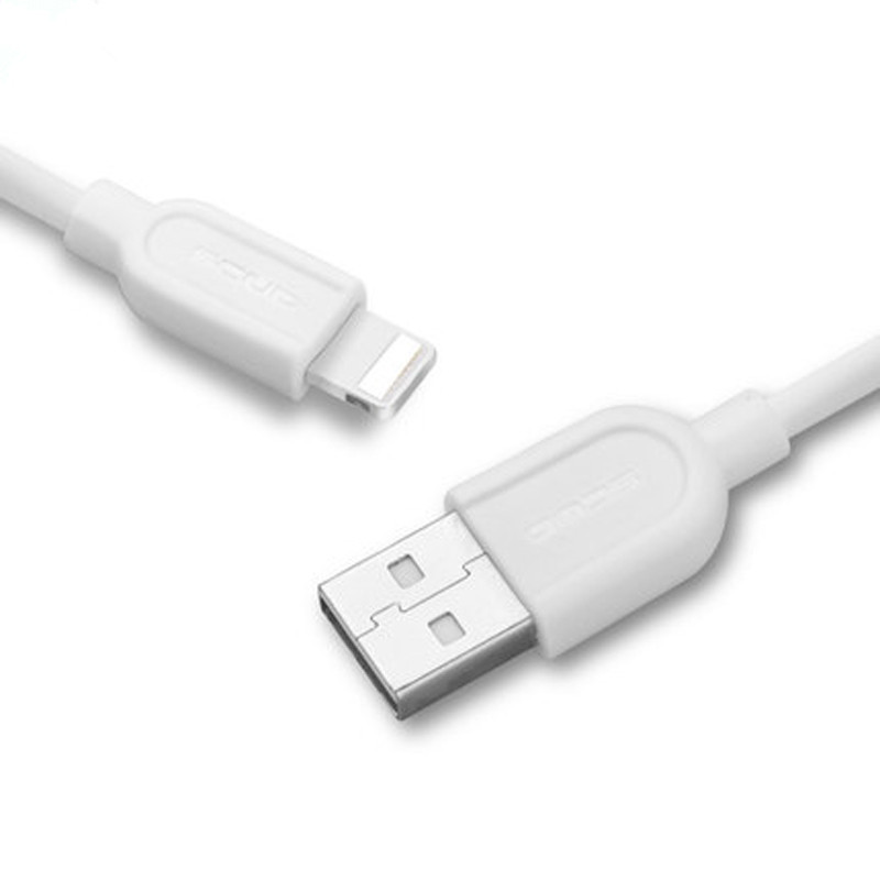 飞毛腿SCUD iPhone 苹果Lightning接口 USB2.0 1M长 白色数据线 Ui101