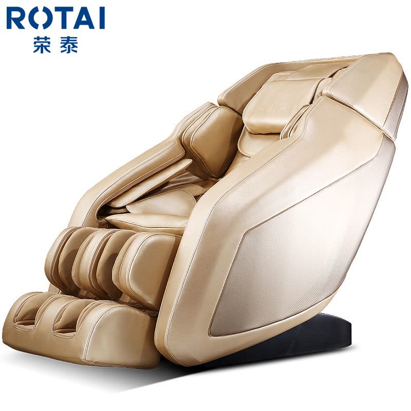 荣泰(ROTAI) RT6616 按摩椅 家用 全身 多功能太空舱零重力 足底滚轮指压 支持热敷 老人全自动沙发椅 香槟图片