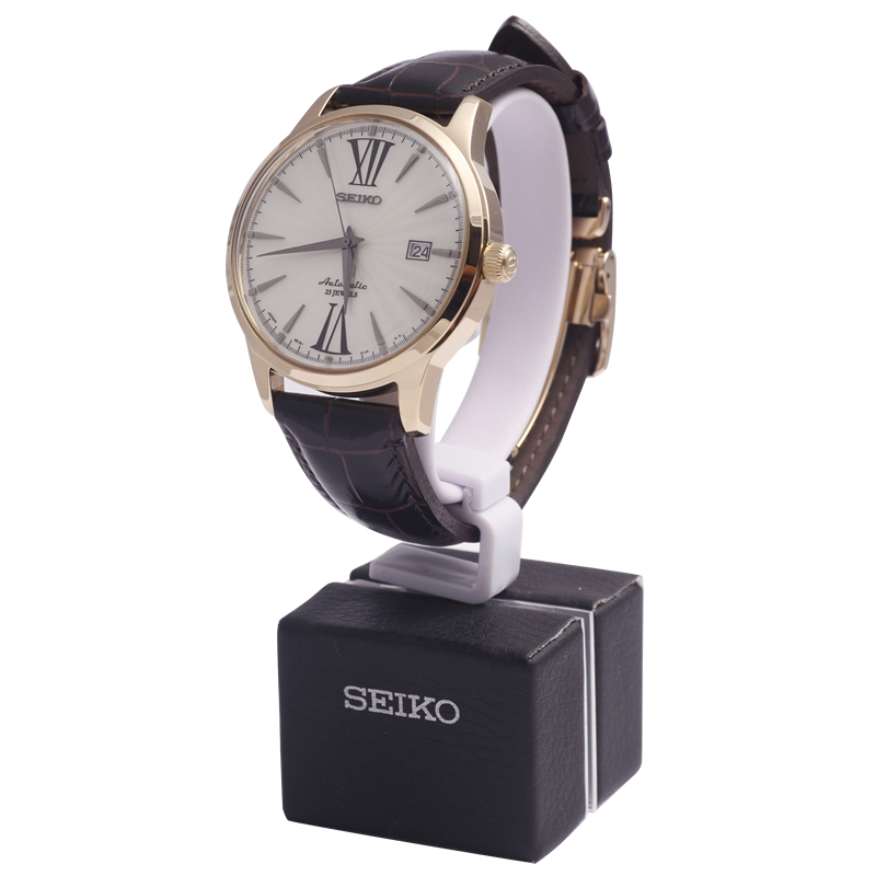 精工（SEIKO）手表 Presage领航系列商务休闲自动上链机械男表SARB066J