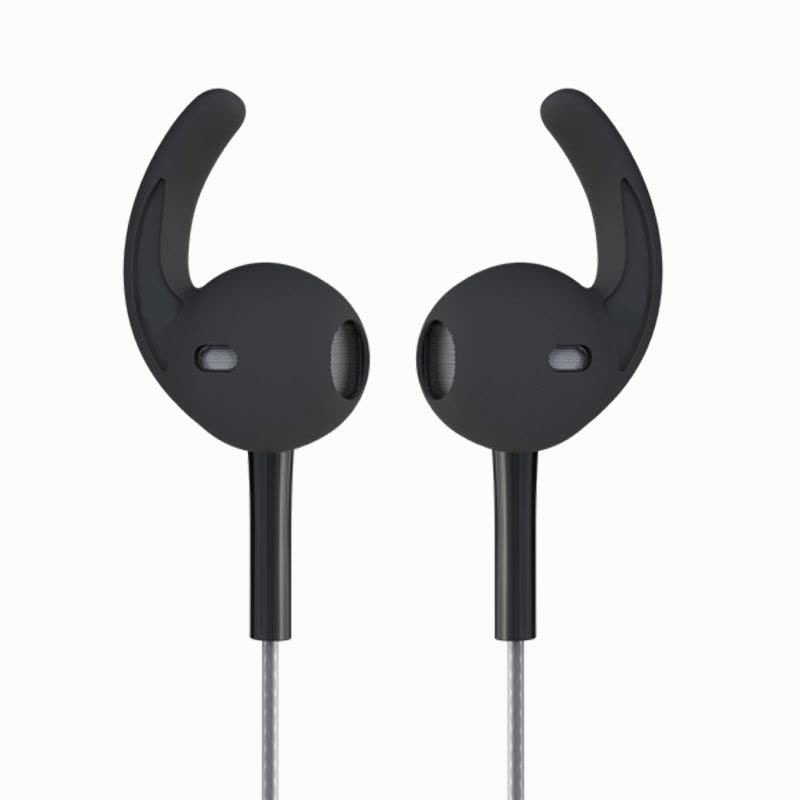 BYZ SE396运动耳机入耳式耳塞式跑步挂耳有线控安卓苹果手机通用 黑色图片
