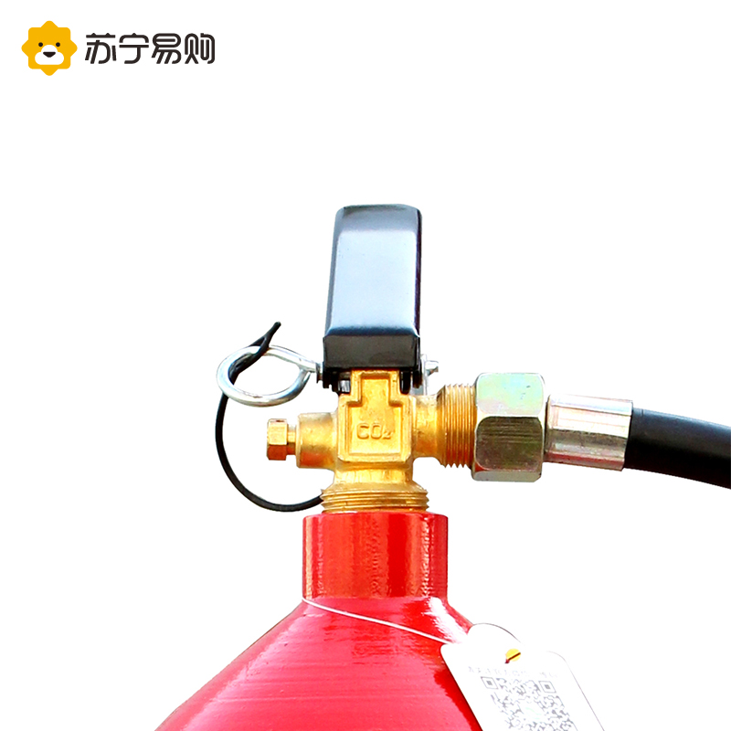 江荆 手提式二氧化碳灭火器5KG 灭火器5公斤 机房精密仪器灭火器MT/5 车载灭火器 灭火等级34B