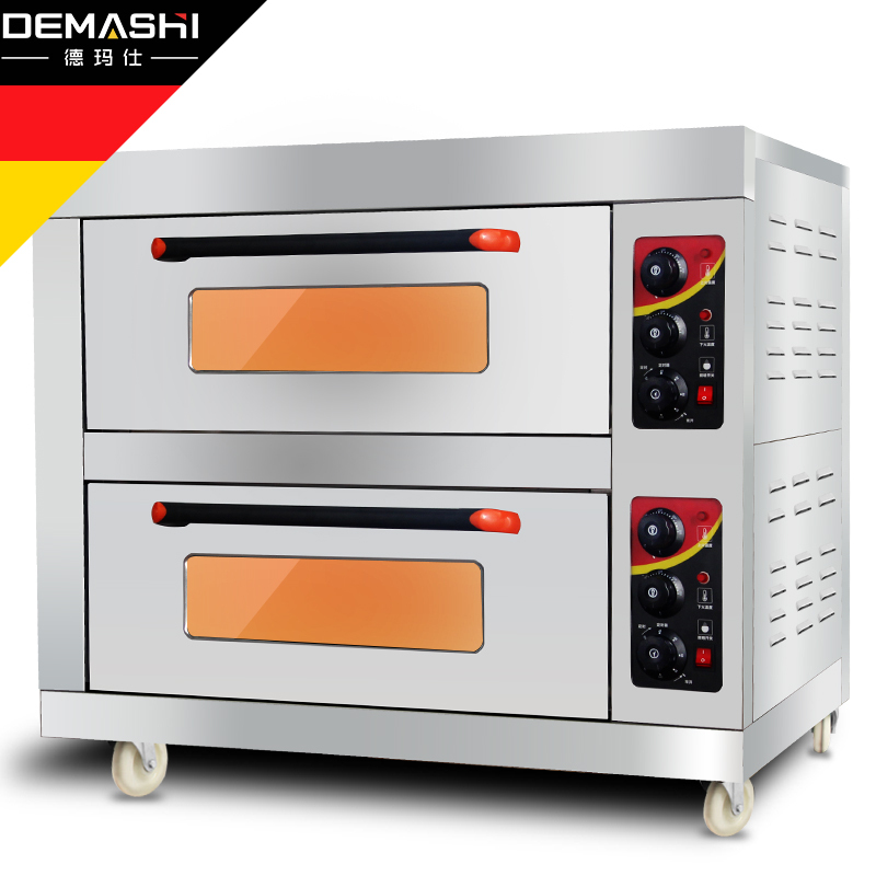 德玛仕(DEMASHI) 商用烤箱 DKL-102 电烤箱双层 蛋糕面包烘焙 电烤箱大型 烤箱两层