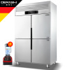 德玛仕(DEMASHI) 商用冰柜 四门冷柜 立式冰箱 不锈钢对开门冰箱 四门-BCD-900A[工程款]全冷冻