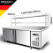 德玛仕(DEMASHI) 商用冷藏工作台 操作台 冷柜冷冻保鲜 不锈钢冰箱冰柜 厨房奶茶店 1.5米冷藏 二层架