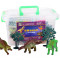 LERDER 乐缔 儿童恐龙玩具套装侏罗纪公园动物模型玩具霸王龙大 2岁以上 儿童礼物 塑料