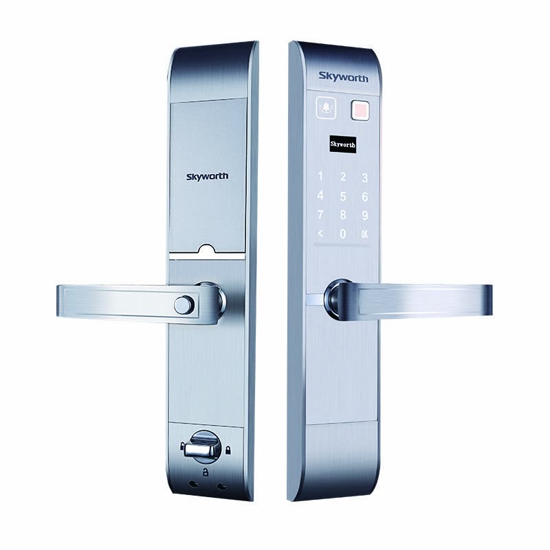 Skyworth/创维指纹锁智能锁电子锁指纹密码锁防盗门锁电子门锁S1图片