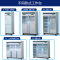 德玛仕(DEMASHI) 商用冰柜 立式冰箱 商用冷柜 六门上玻璃展示柜(上冷藏下冷冻) 全冷藏冰柜