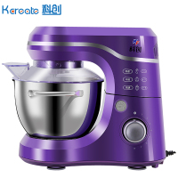 科创(kcreate)KF-9109S 紫色 厨师机 家用 台式 烘焙 和面 揉面机 商用电动打蛋打发器