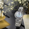 西铁城(CITIZEN)手表 光动能白色贝母盘三针简约时尚女款EM0331-52D