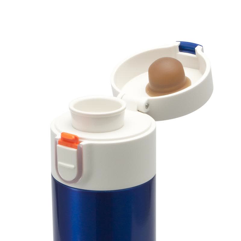 aidebar 爱吧灵犀商务智能保温杯 LED灯光感温 饮水提醒 创意健康水杯 蓝色图片