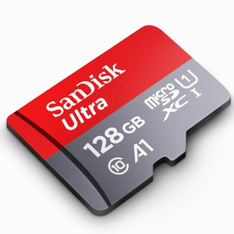 SANDISK(闪迪)MircoSD(TF) 128G(100M/S)Ultra A1系列存储卡