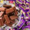 俄罗斯进口KDV(KDV)紫皮糖扁桃仁酥夹心巧克力糖果500g/袋