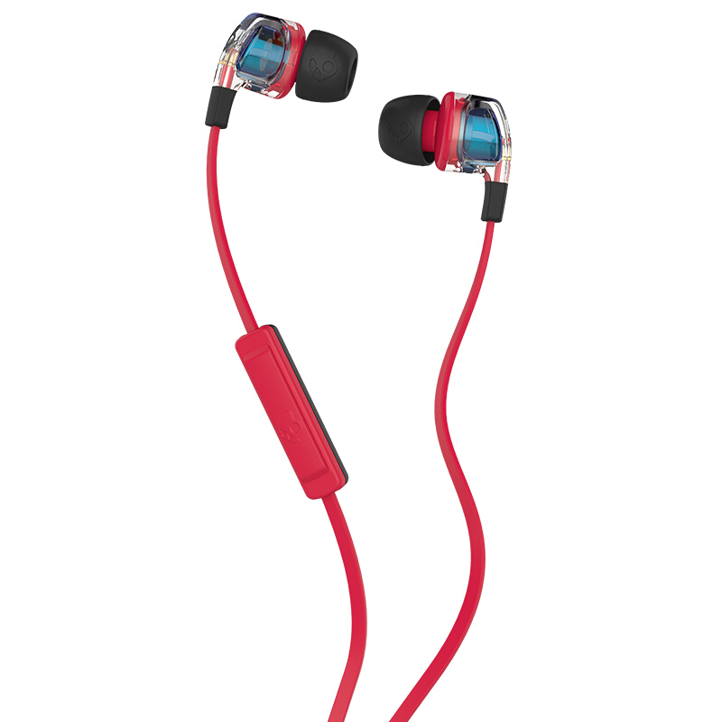 斯酷凯蒂SMOKIN’ BUDS 2 便携通话音乐手机耳机 红色高清大图