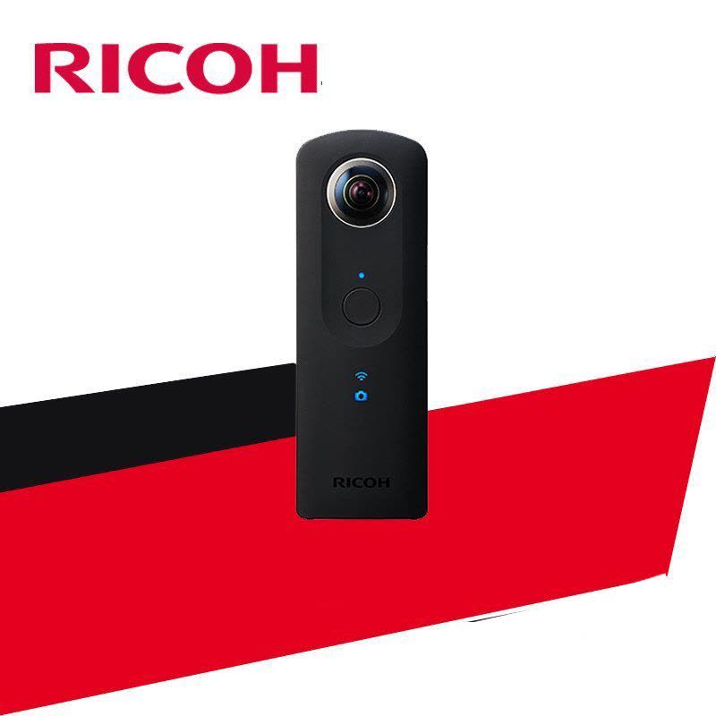 RICOH/理光 theta s 360度全景摄像数码相机 数码摄像机 1200万像素视频自拍神器图片