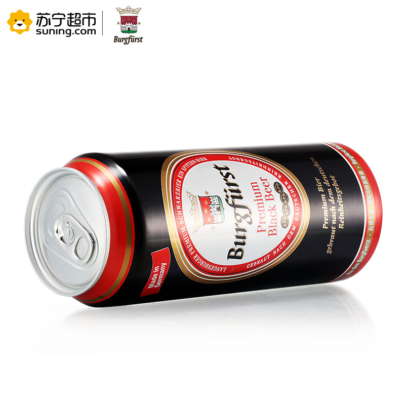 德国进口 Burgfiirst 博格司特 黑啤酒 500ml*24 整箱装