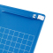 齐心 便携式 书写板夹 A4 横式 A725蓝色 黑色 3个装