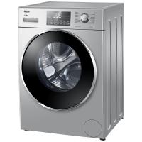 海尔(Haier)洗衣机XQG100-B12826U1 10公斤 变频滚筒 冰川银色
