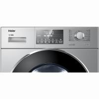 海尔(Haier)洗衣机XQG100-B12826U1 10公斤 变频滚筒 冰川银色