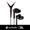 JBL YURBUDS 400入耳式铁人运动耳机苹果耳机跑步耳麦耳塞 黑色