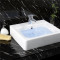 美标卫浴概念方形挂盆方形面盆550mm洗手盆时尚碗盆陶瓷F550