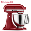 凯膳怡(KitchenAid)5KSM150PSCER料理机家用4.8升全自动厨师机和面揉面打蛋搅拌机 帝王红原装口