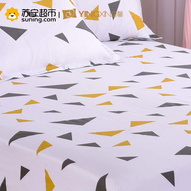 迎馨(YINGXIN) 全棉床笠单件 可水洗床垫套防滑床垫保护套床笠款图片
